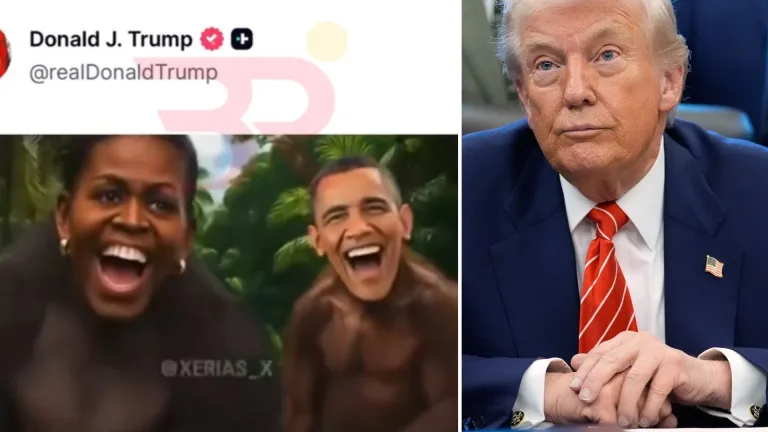 Trump, video, rasistické