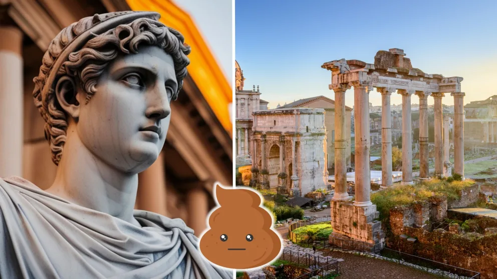 starý Rím, výkaly