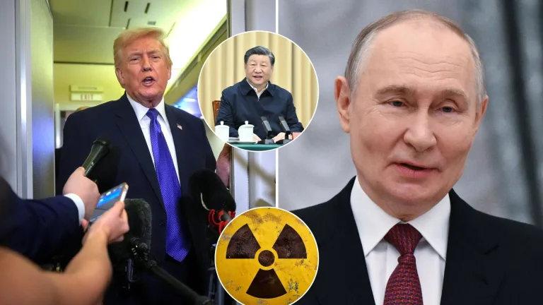 Putin, Trump, Si ťin Pching, jadrové zbrane