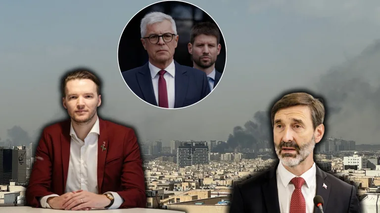 Irán, reakcie, Korčok, Novotný, Blanár