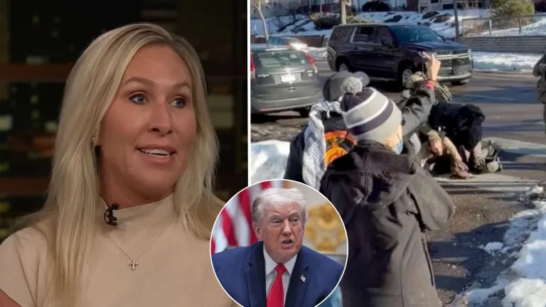 Marjorie Taylor Greene, Trump, ICE