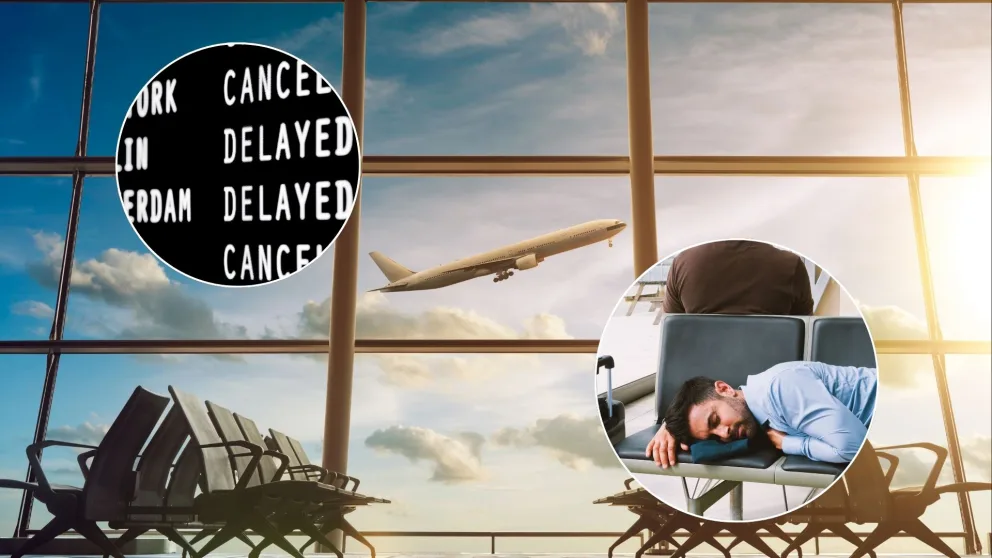 letisko, let, meškajúci let