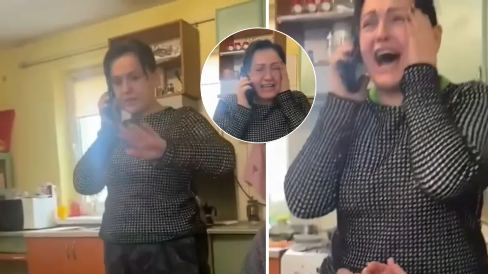 Ukrajina, matka, vojak