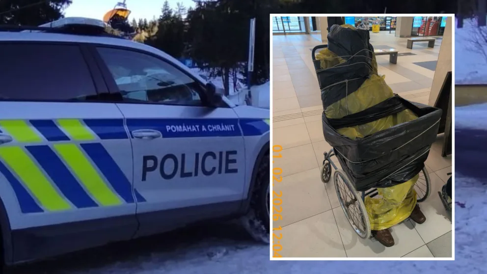 polícia, Česko, vozík