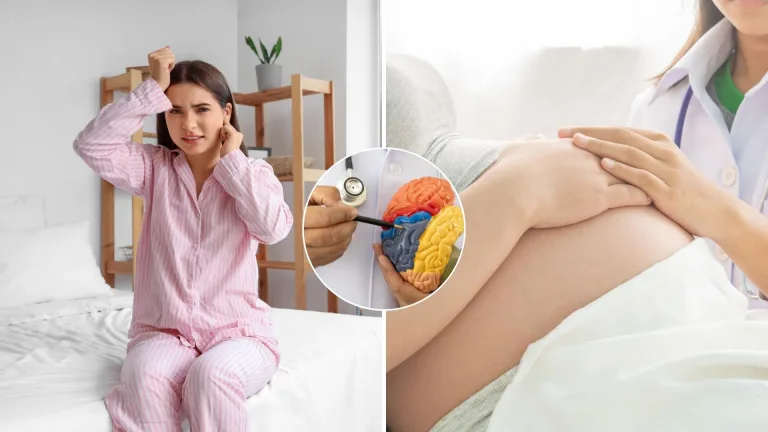 mozog, nádor, tehotenstvo, tinitus