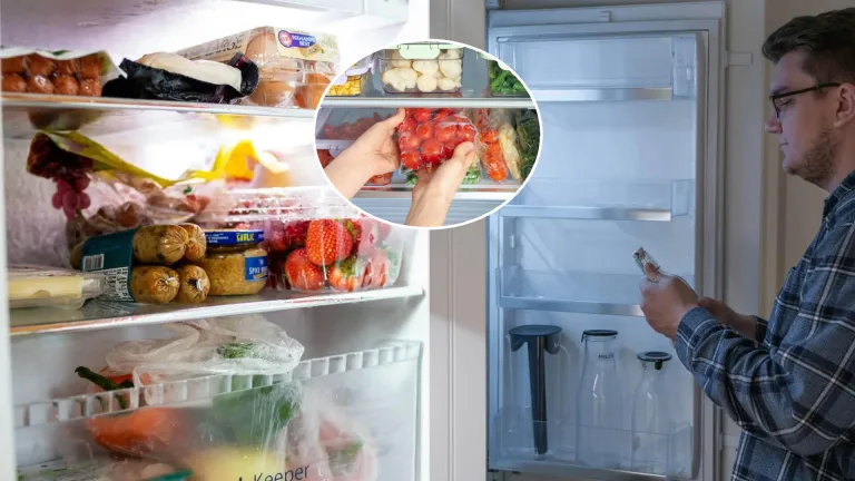 chladnička potraviny jedlo