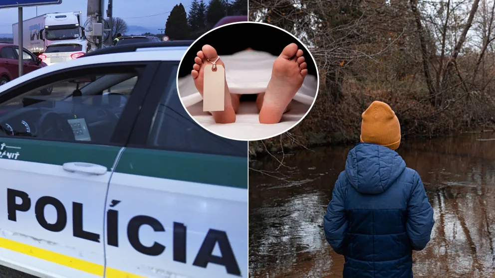 rieka telo polícia chlapec