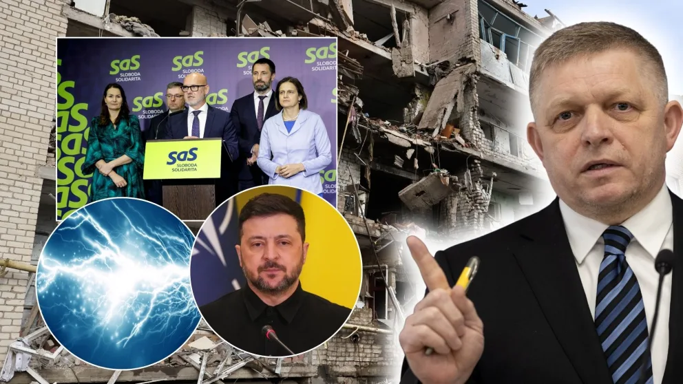 elektrina SaS Fico Zelenskyj