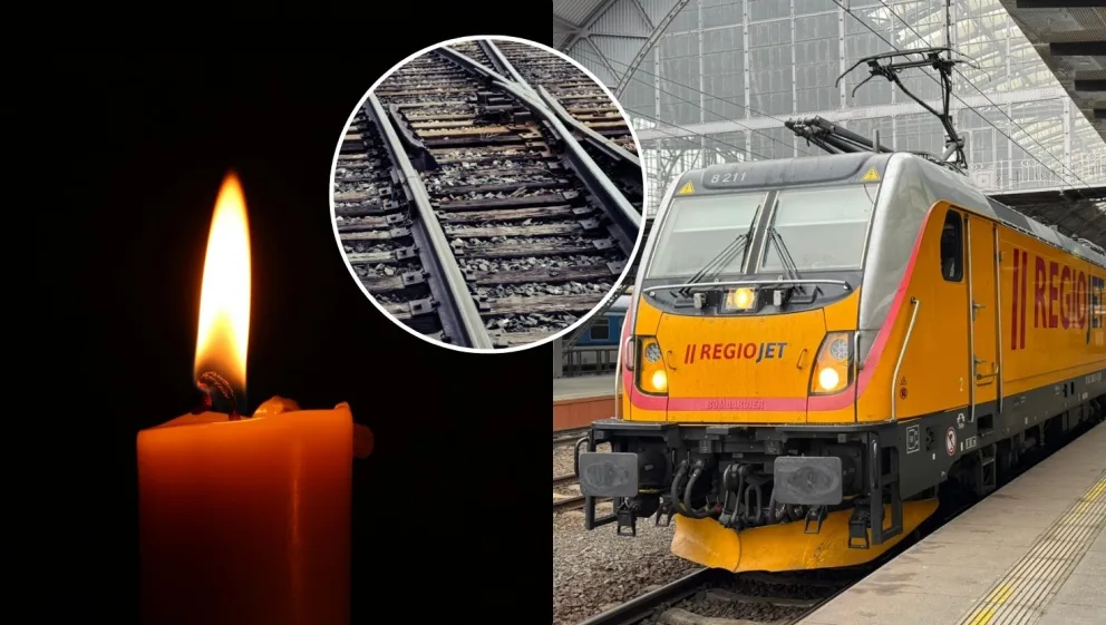 Počas jazdy v úseku pri Kysuckom Novom Meste došlo k stretu súpravy s osobou, ktorá sa nachádzala priamo v priestore železničnej trate.