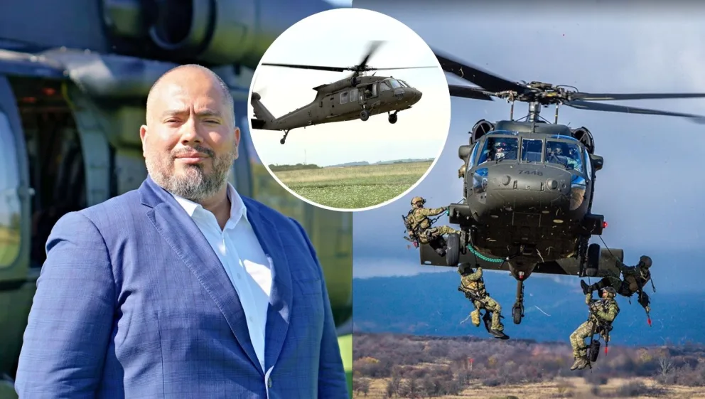 onathan Castorena, viceprezident Helicopter Alliance