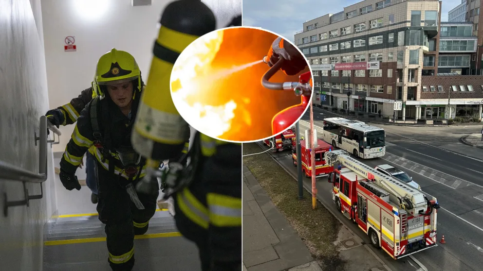 hasiči v Bratislave