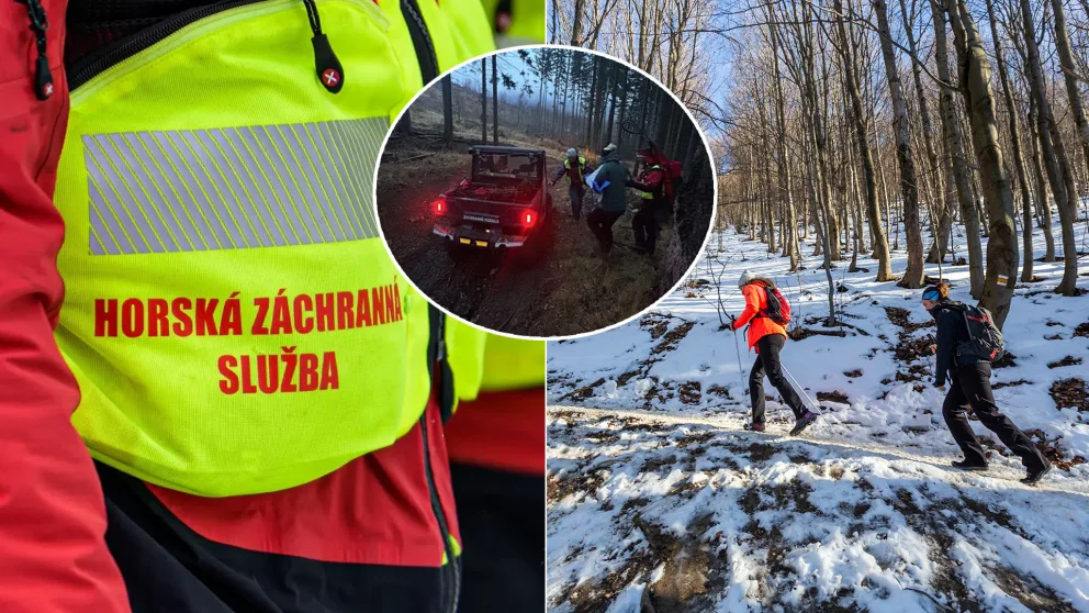 horskí záchranári v Malej Fatre