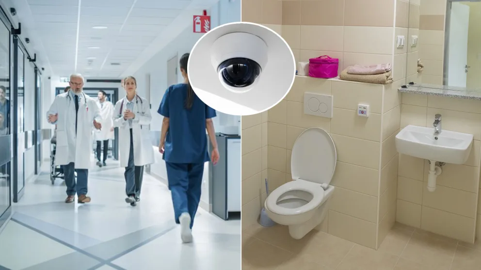 kamera nemocnica toaleta