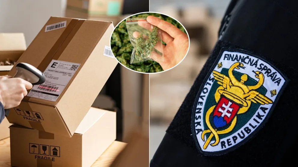 marihuana zásielka