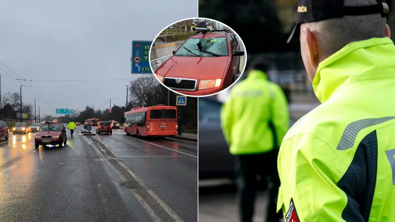 nehoda auto chodec Bratislava