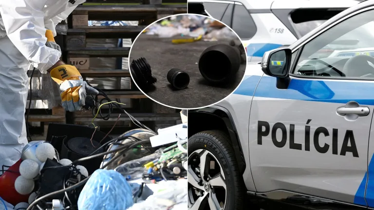 munícia na zbernom dvore v Dubnici nad Váhom