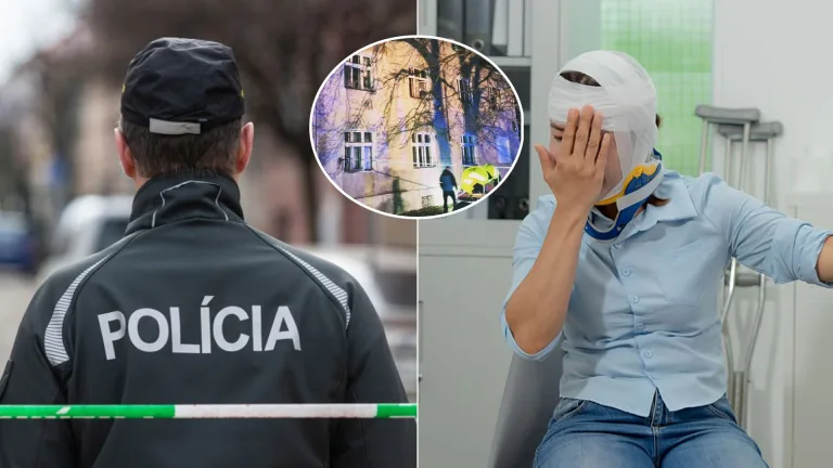 Fiľakovo pád zranenie osoby