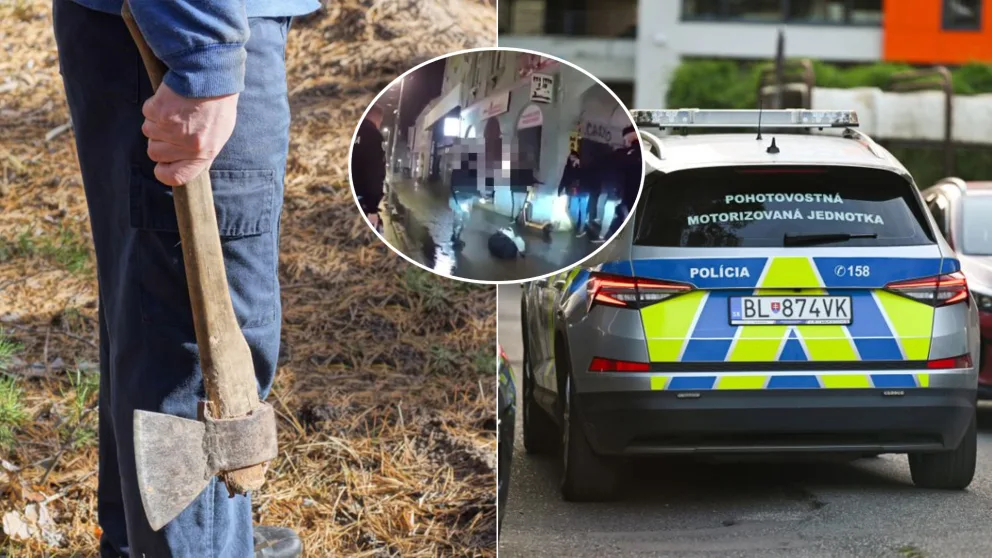 sekera muž Bratislava polícia