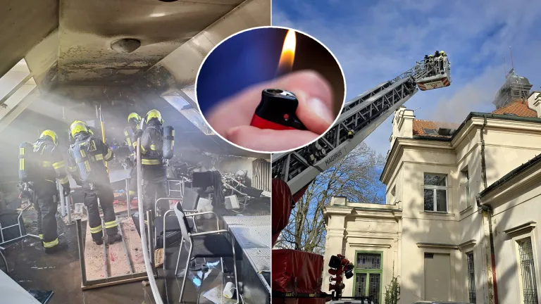 požiar v budove Národného ústavu pre autizmus