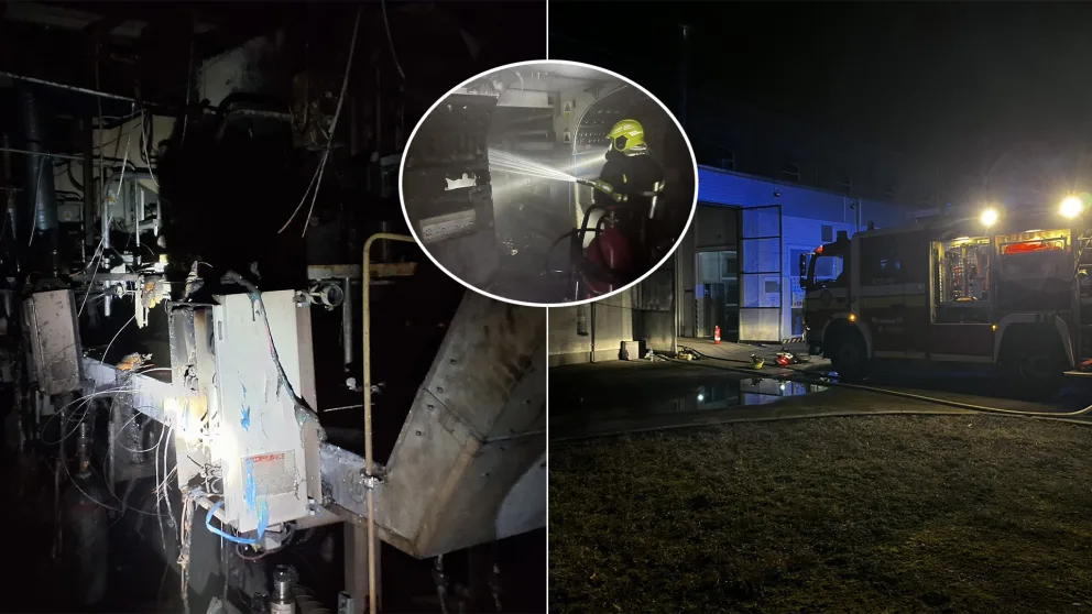 Trebišov požiar hasiči