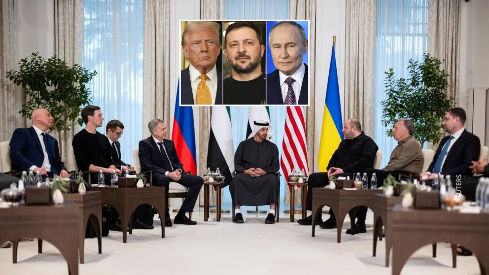 rokovania Ukrajiny, Ruska a USA v Abú Zabí