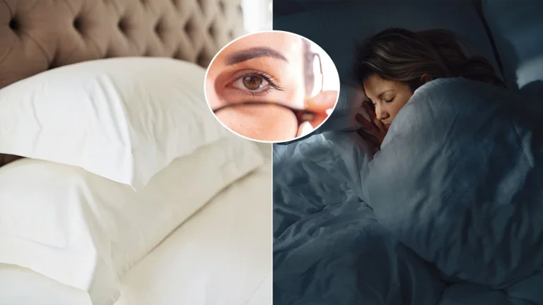 vankúše spánok oči