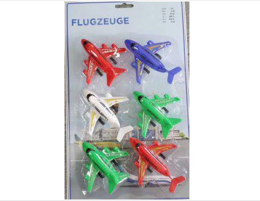 "Lietadlá, 6 ks"