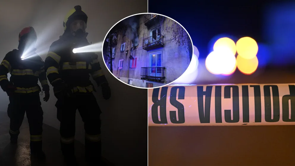 výbuch v byte Tornala