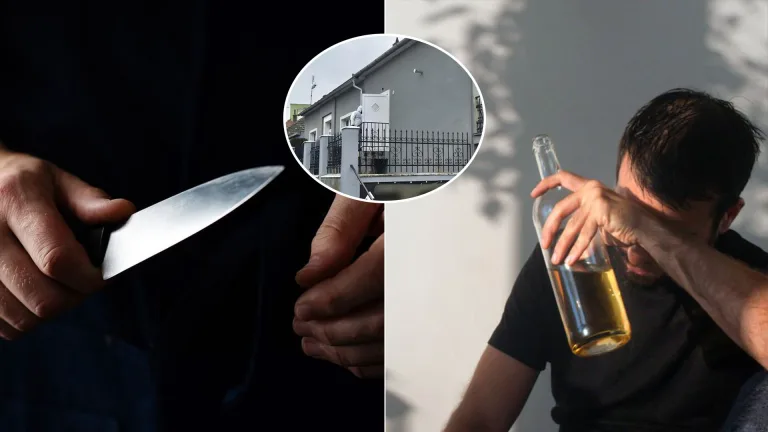 Levice vražda alkohol muž nôž