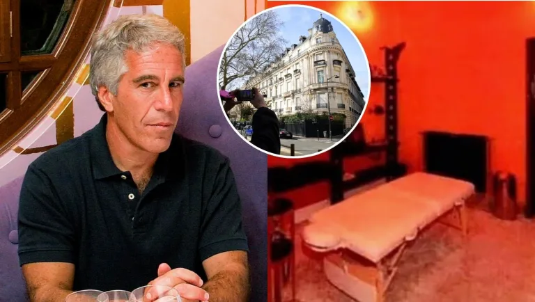 Jeffrey Epstein a jeho byt.