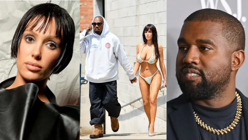 Bianca Censori a Kanye West.