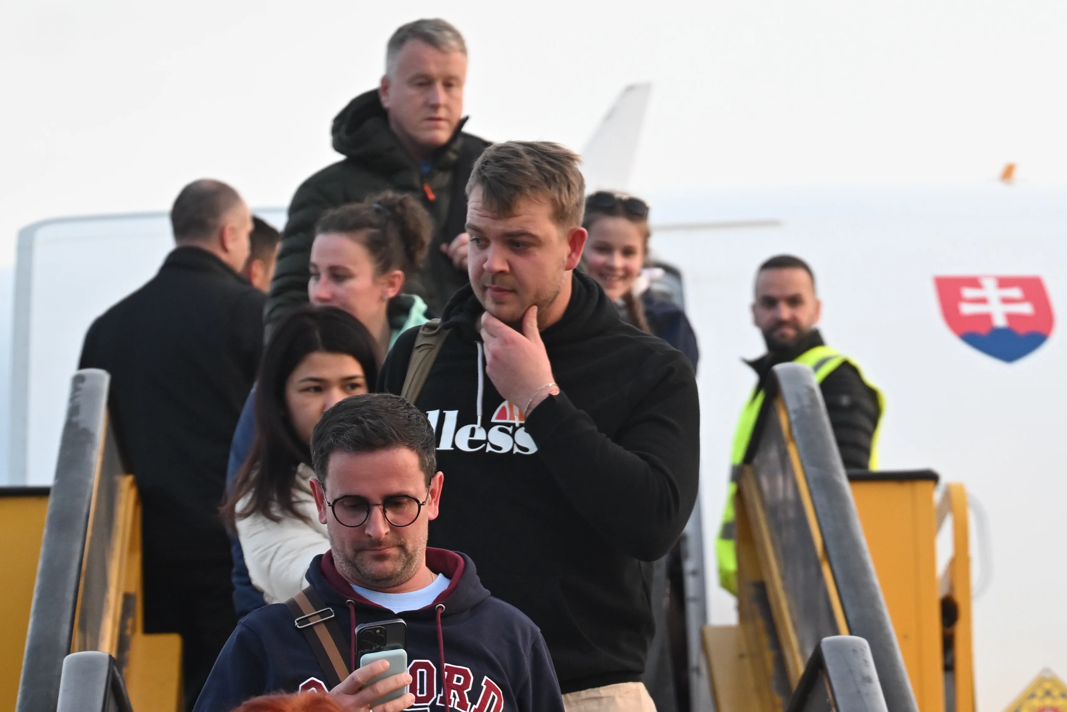 repatriačný let, Bratislava, Blízky východ