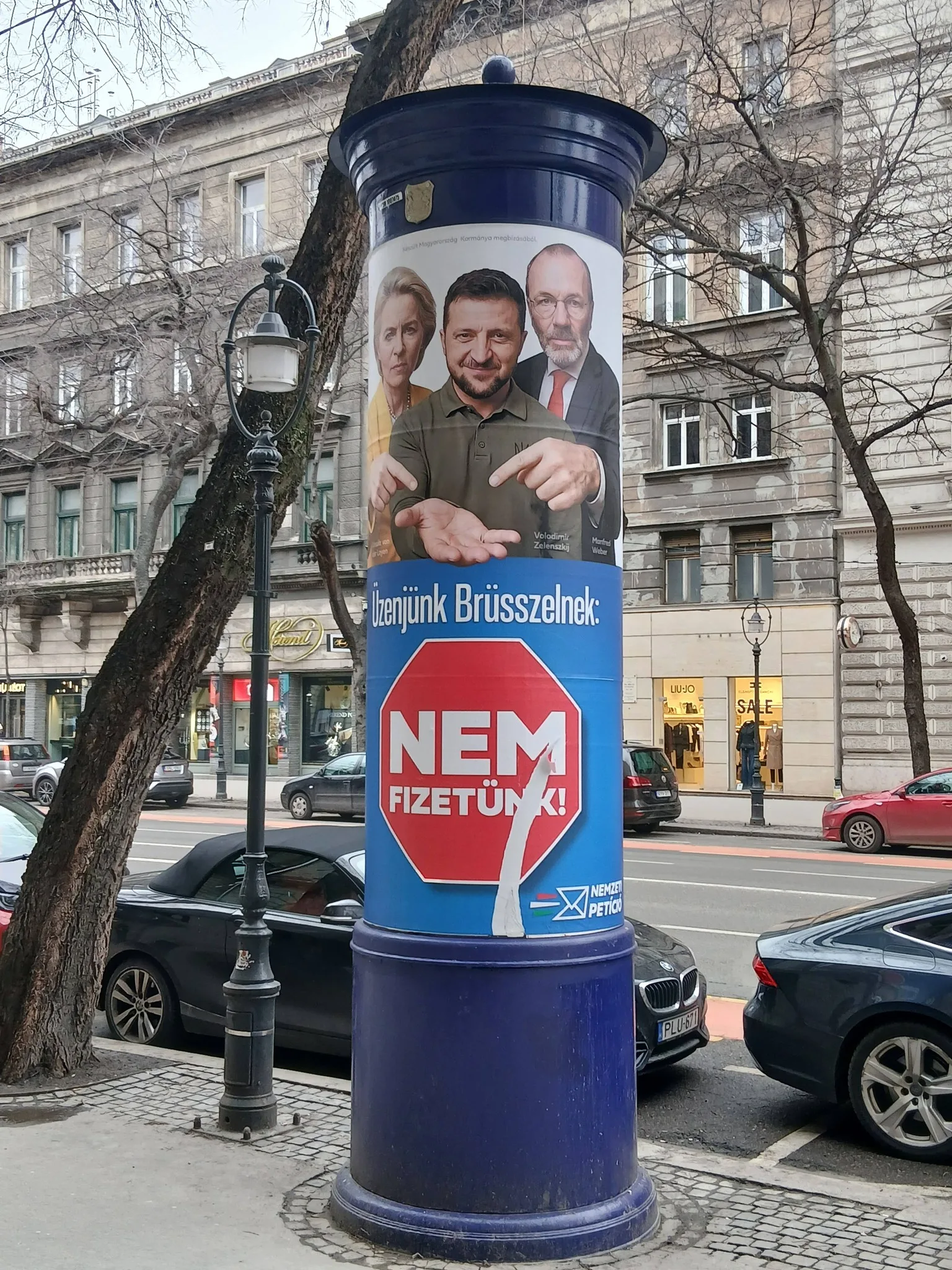 Maďarsko, voľby, plagát