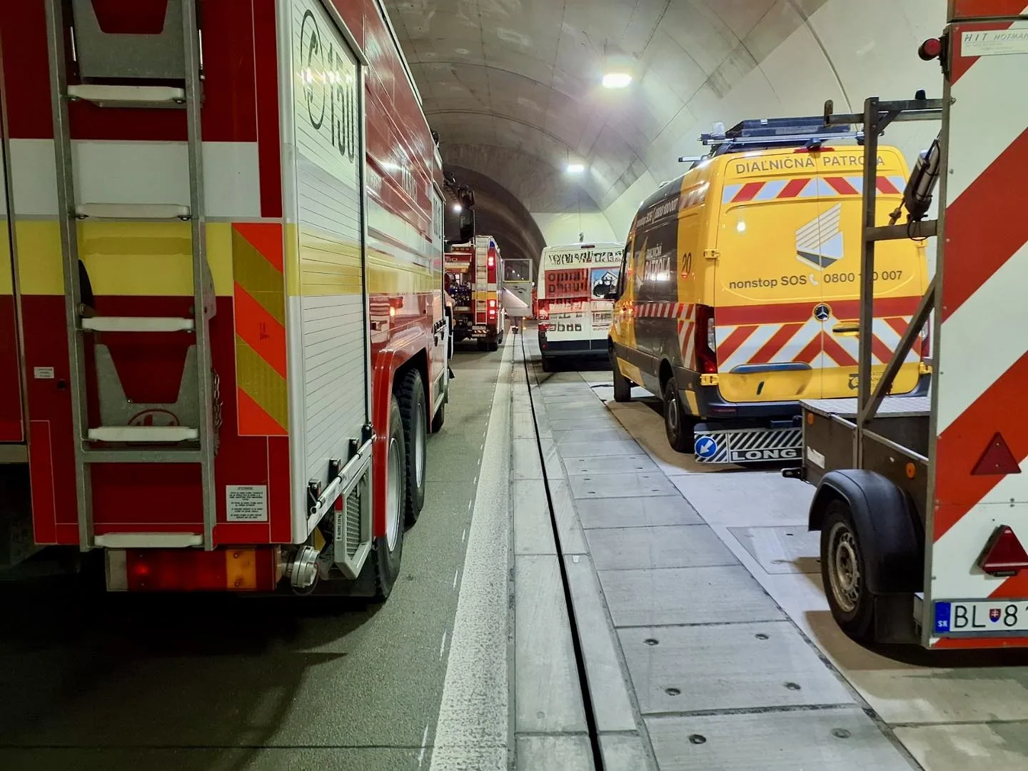 tunel Višňové nehoda