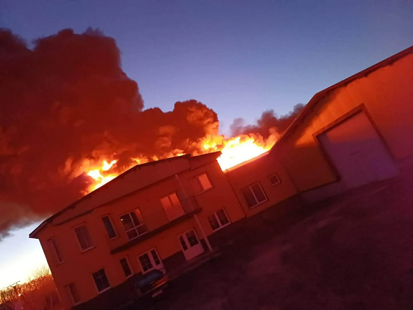 Moravský Svätý Ján, požiar