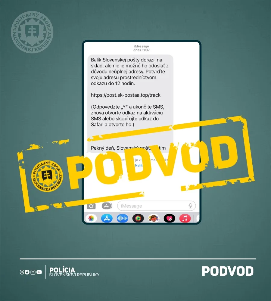pošta podvod