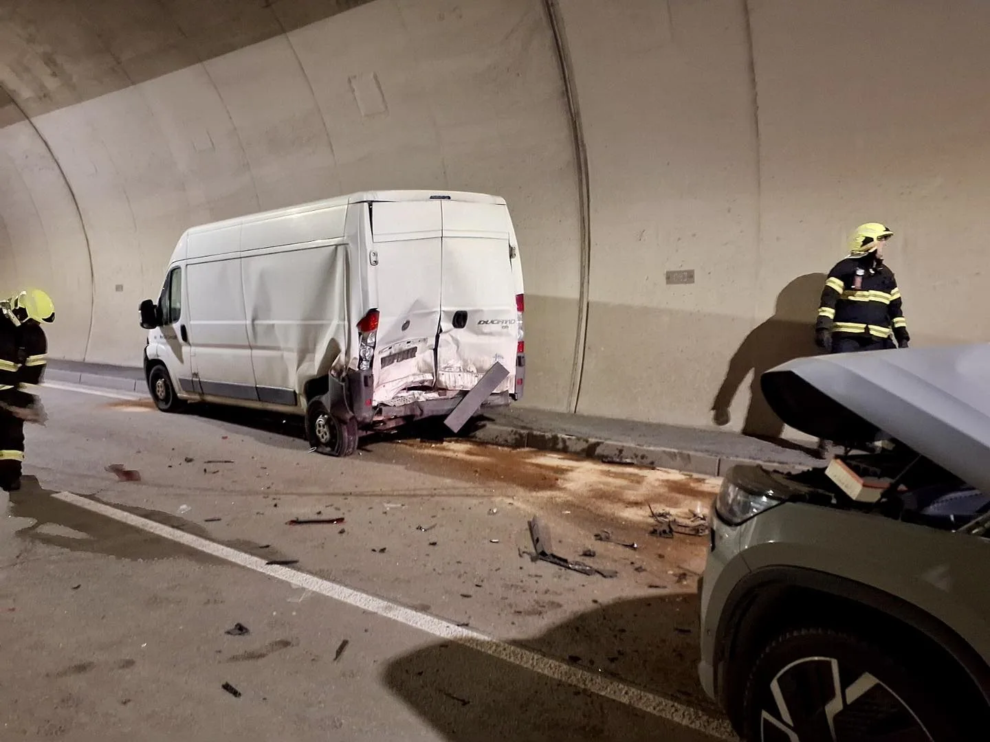 tunel Višňové nehoda