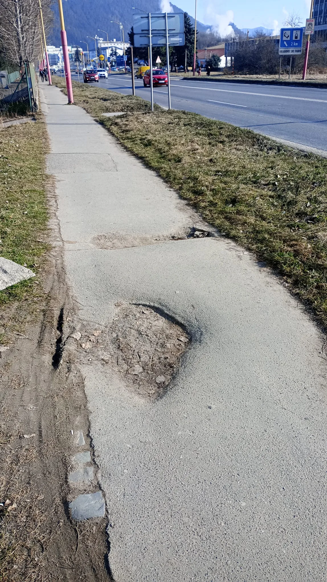 chodníky Ružomberok