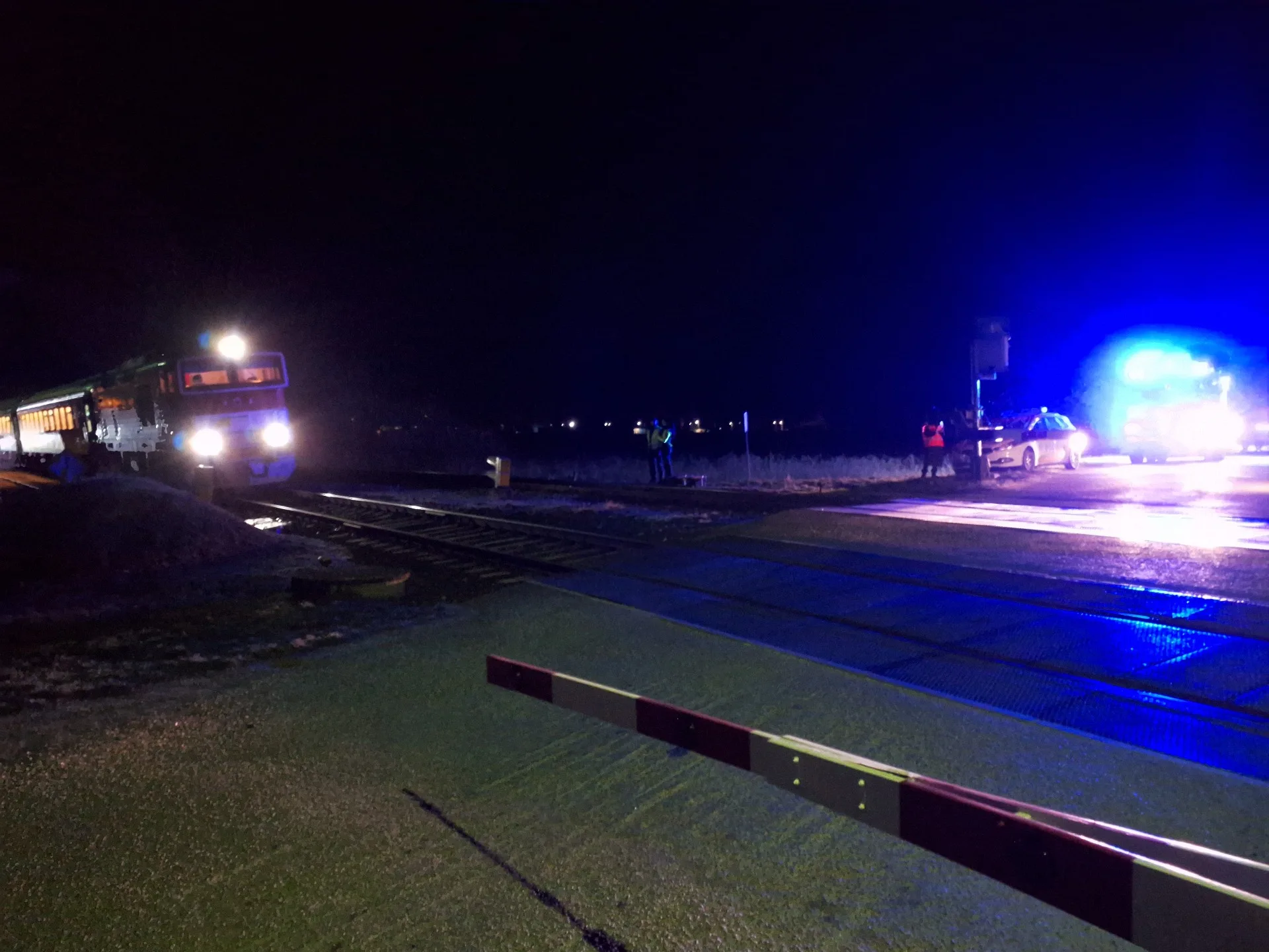 Brzotín nehoda vlak osoba