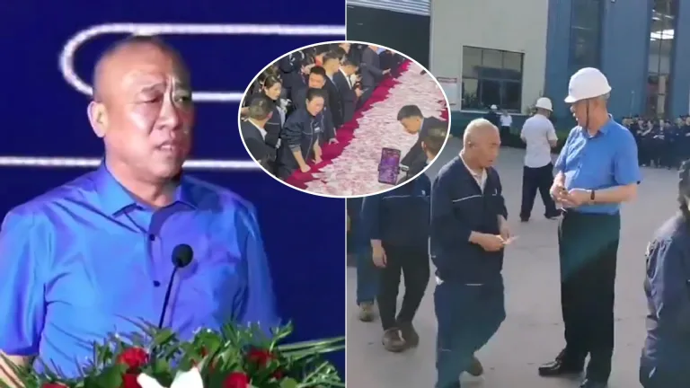 Čína zamestnanci peniaze podnikateľ