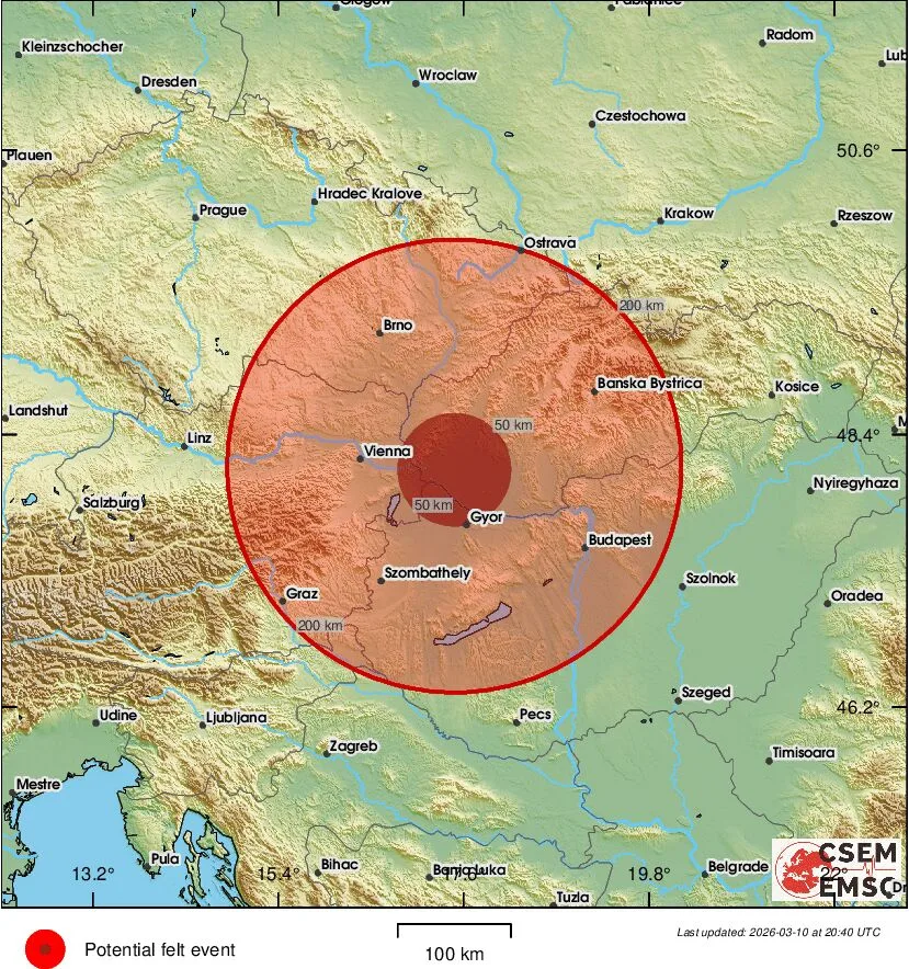 Slovensko zemetrasenie