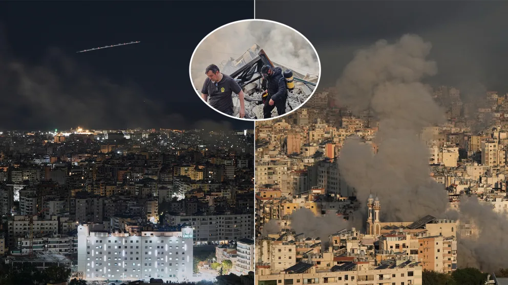 Libanon útok Izrael