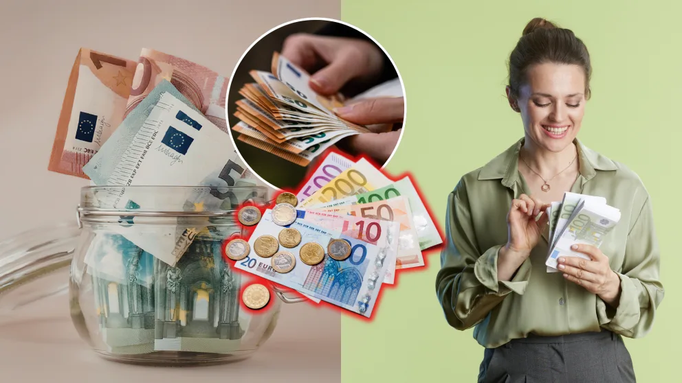 peniaze, euro, priemerná mzda