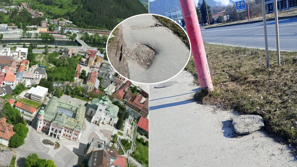 chodníky Ružomberok