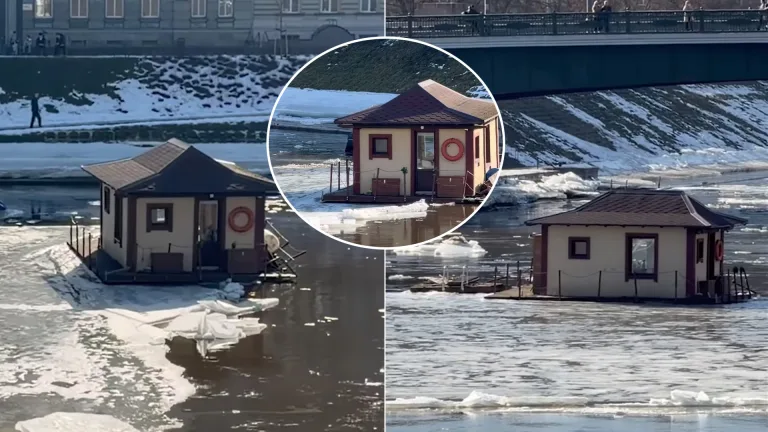 Vilnius plávajúci dom