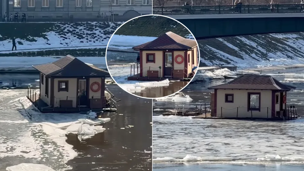 Vilnius plávajúci dom