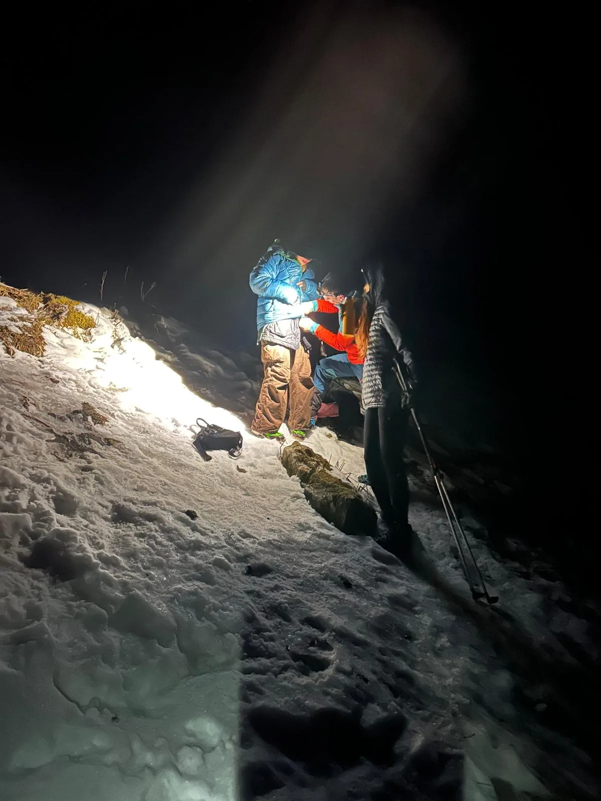 horskí záchranári v Malej Fatre