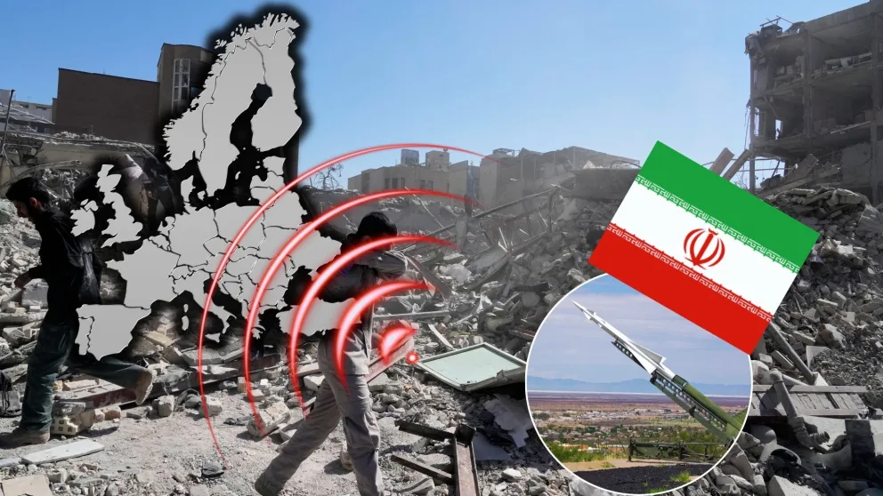 Irán, rakety, dosah