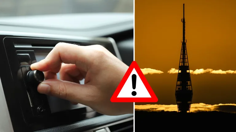 Kamzík, rádio, výpadok