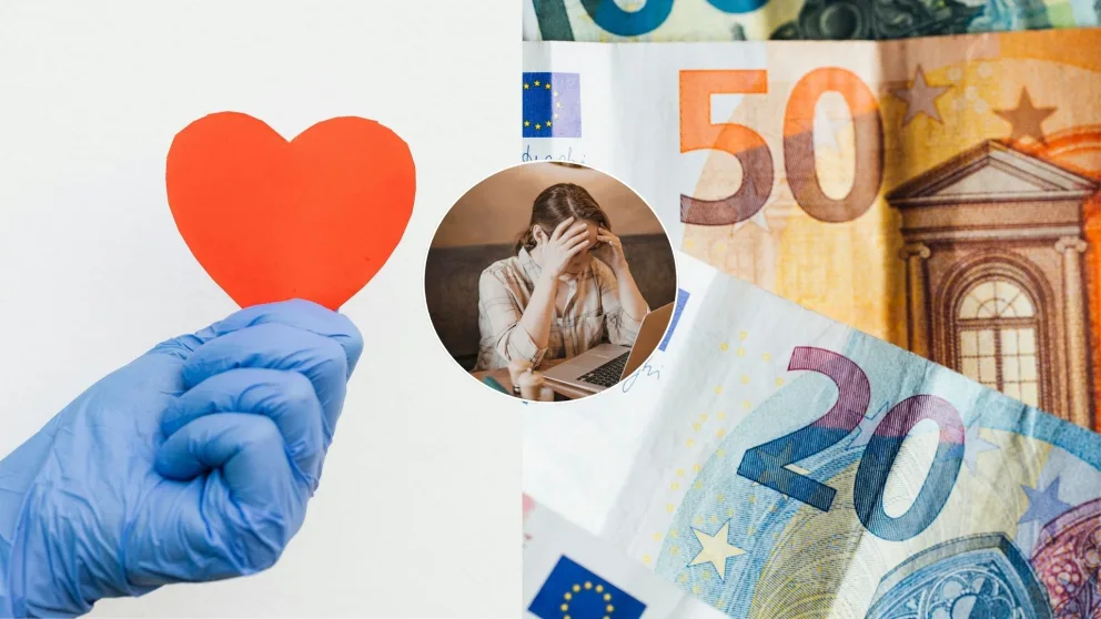 zdravotná sestra, peniaze